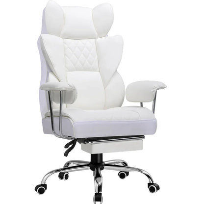 Ergonomic Faux Leather Chair