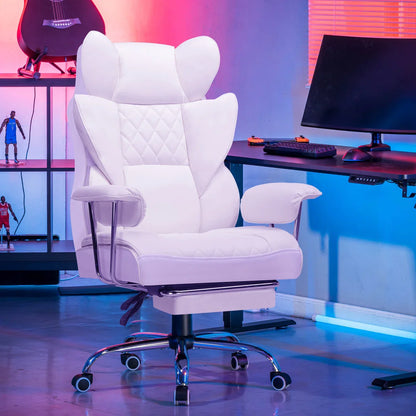 Ergonomic Faux Leather Chair